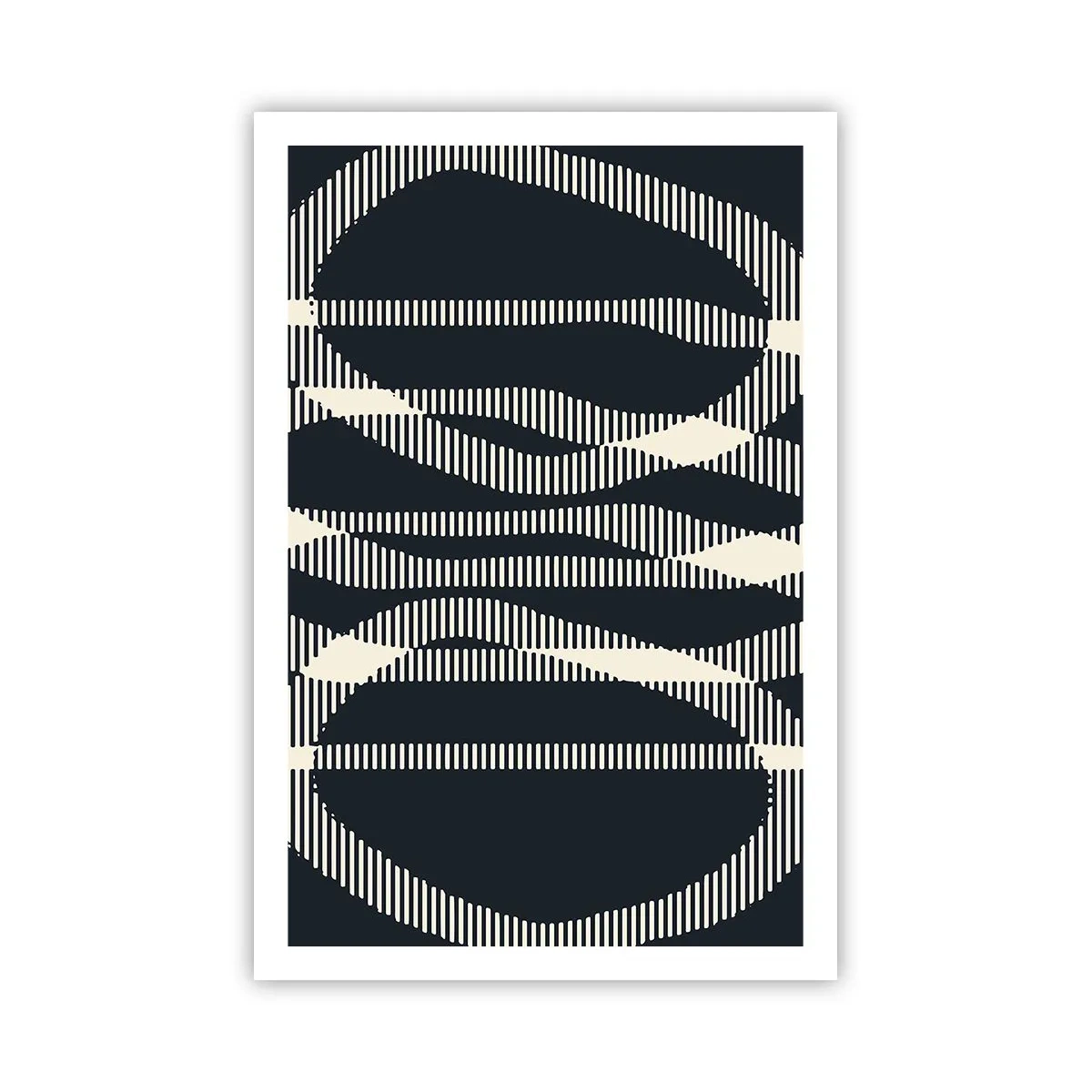 Poster - Ein Versuch, die Dunkelheit zu durchbrechen - 61x91 cm