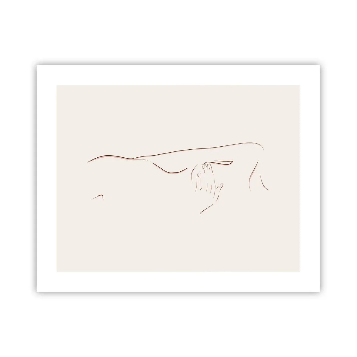 Poster - Die Form des Verlangens - 50x40 cm