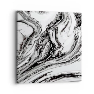 Bild auf Leinwand - Leinwandbild - Am Anfang war Chaos - 30x30 cm