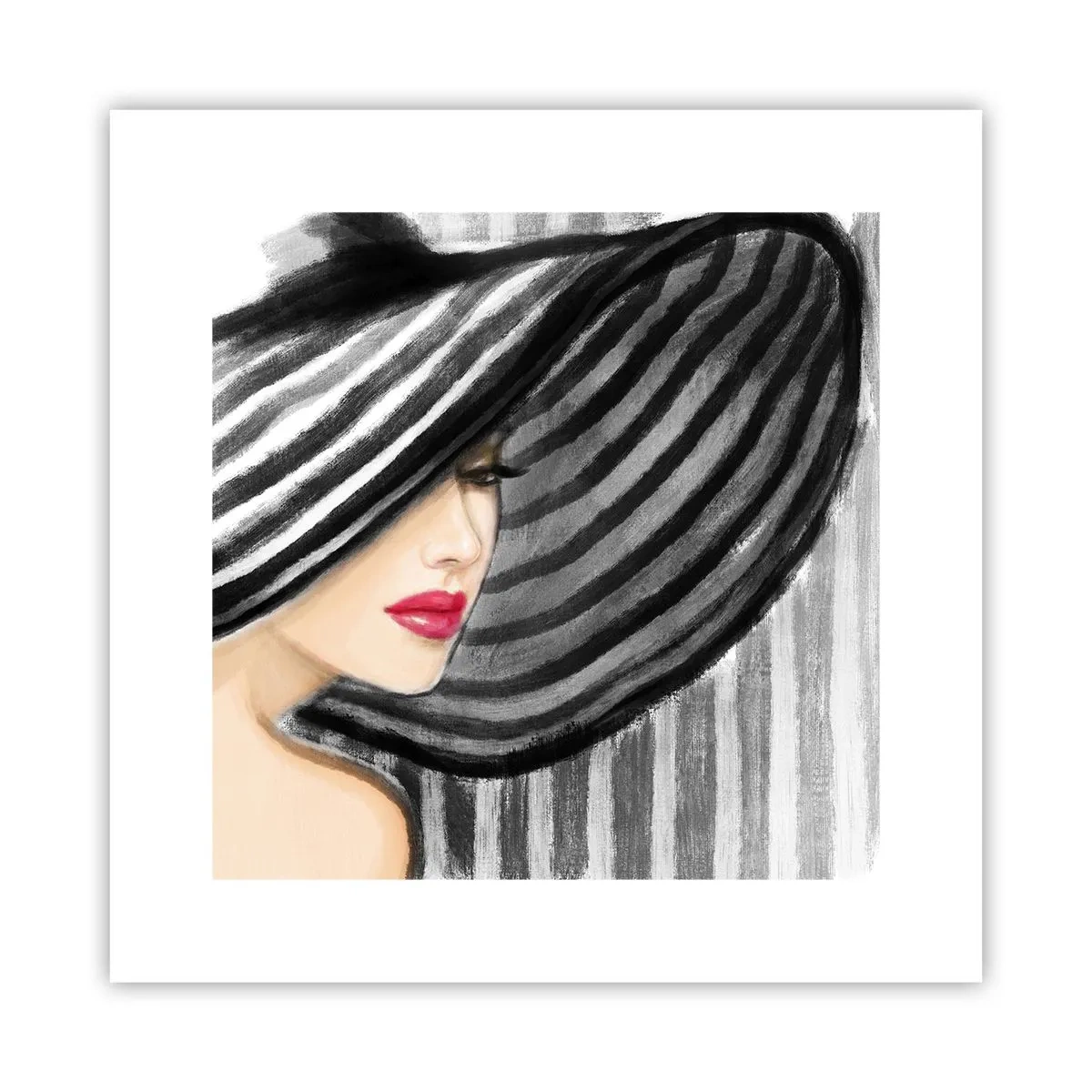 Poster - Wo soll ich dich finden? - 30x30 cm