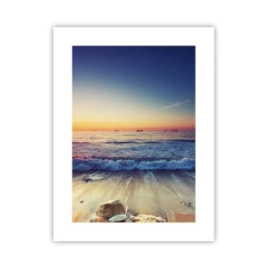 Poster - Was ist mit dem Horizont? - 30x40 cm