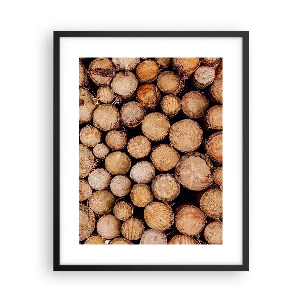 Poster in einem schwarzem Rahmen - Ein neuer Anfang - 40x50 cm