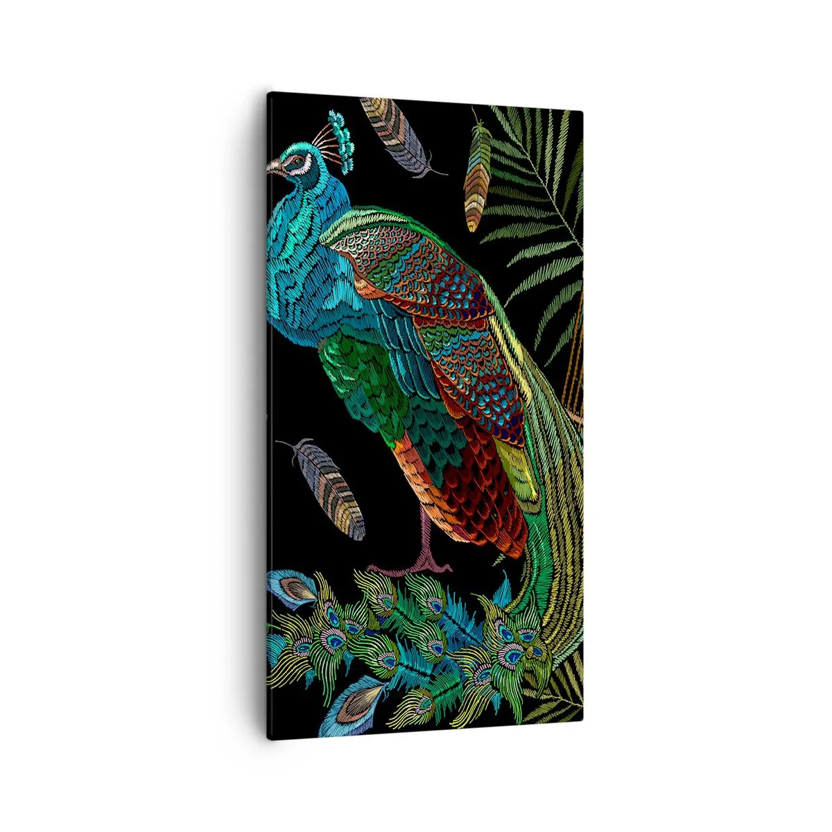 Bild auf Leinwand - Leinwandbild - In königlichen Gewändern - 55x100 cm