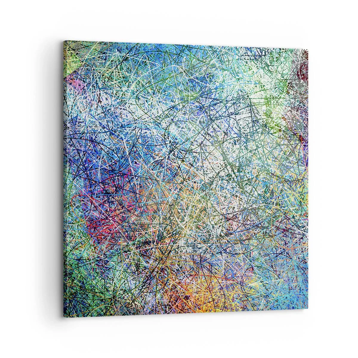 Bild auf Leinwand - Leinwandbild - Es ist nicht so einfach - 60x60 cm