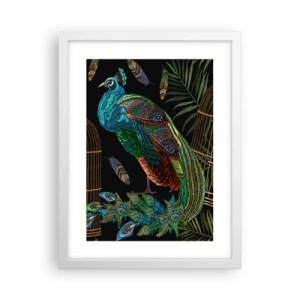 Poster in einem weißen Rahmen - In königlichen Gewändern - 30x40 cm