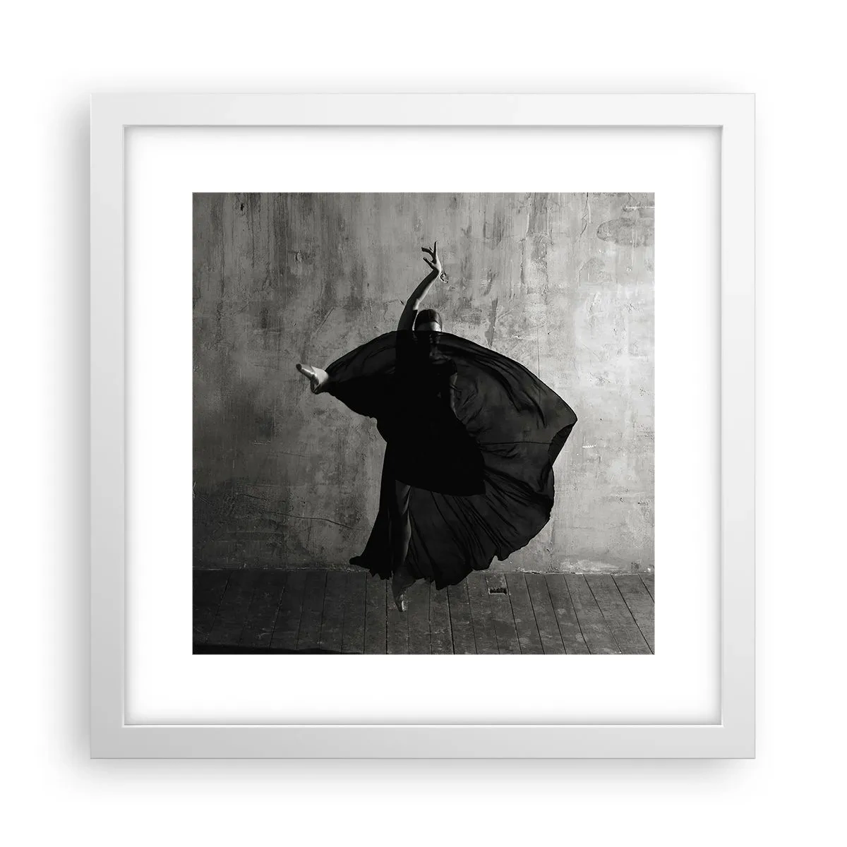 Poster in einem weißen Rahmen - Leidenschaftlicher Gürtel - 30x30 cm