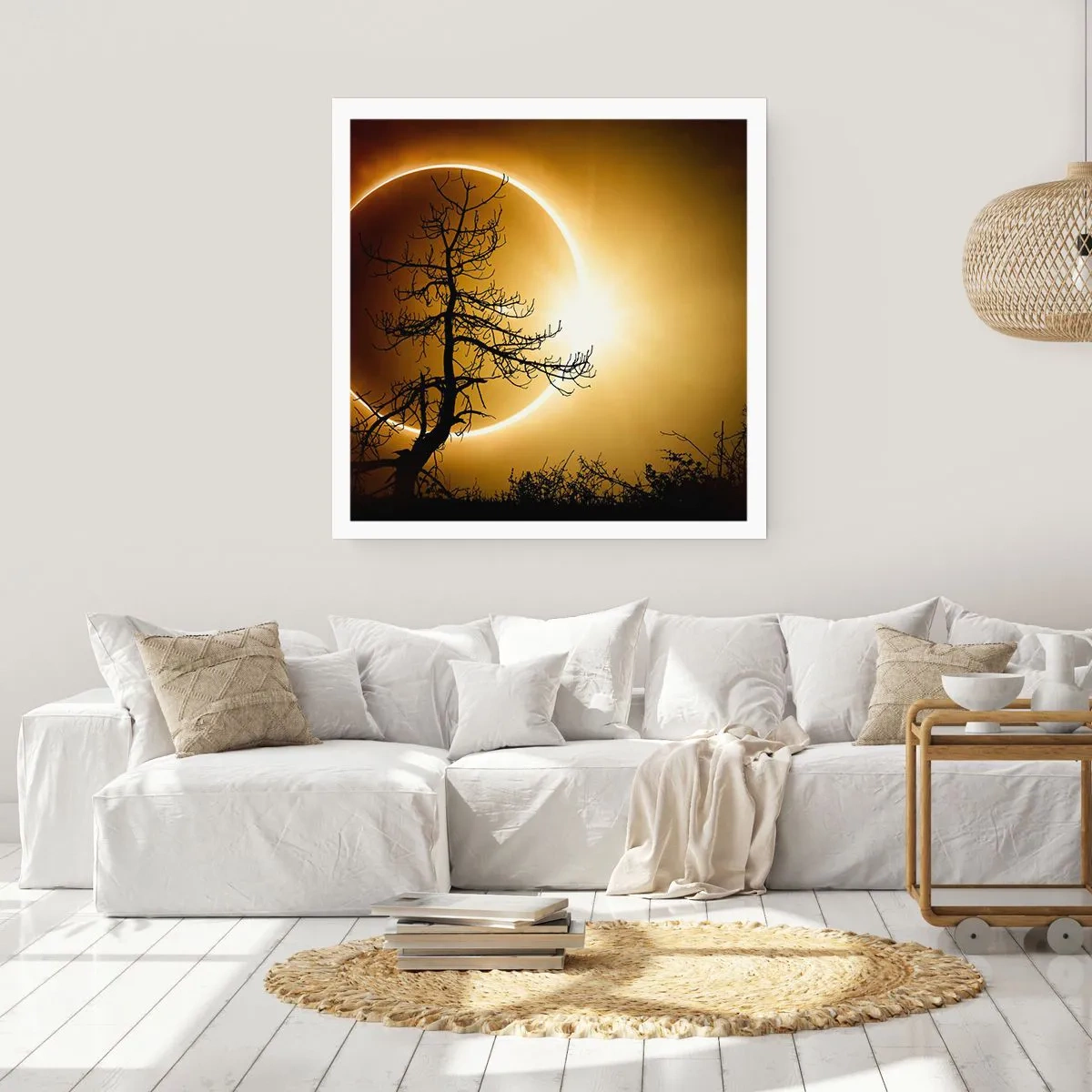 Poster - Totale Finsternis - 60x60 cm