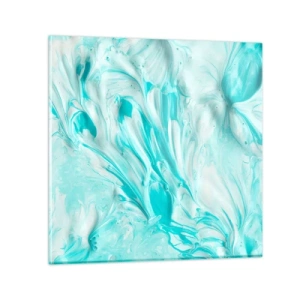 Glasbild - Bild auf glas - Für immer zusammen - 50x50 cm