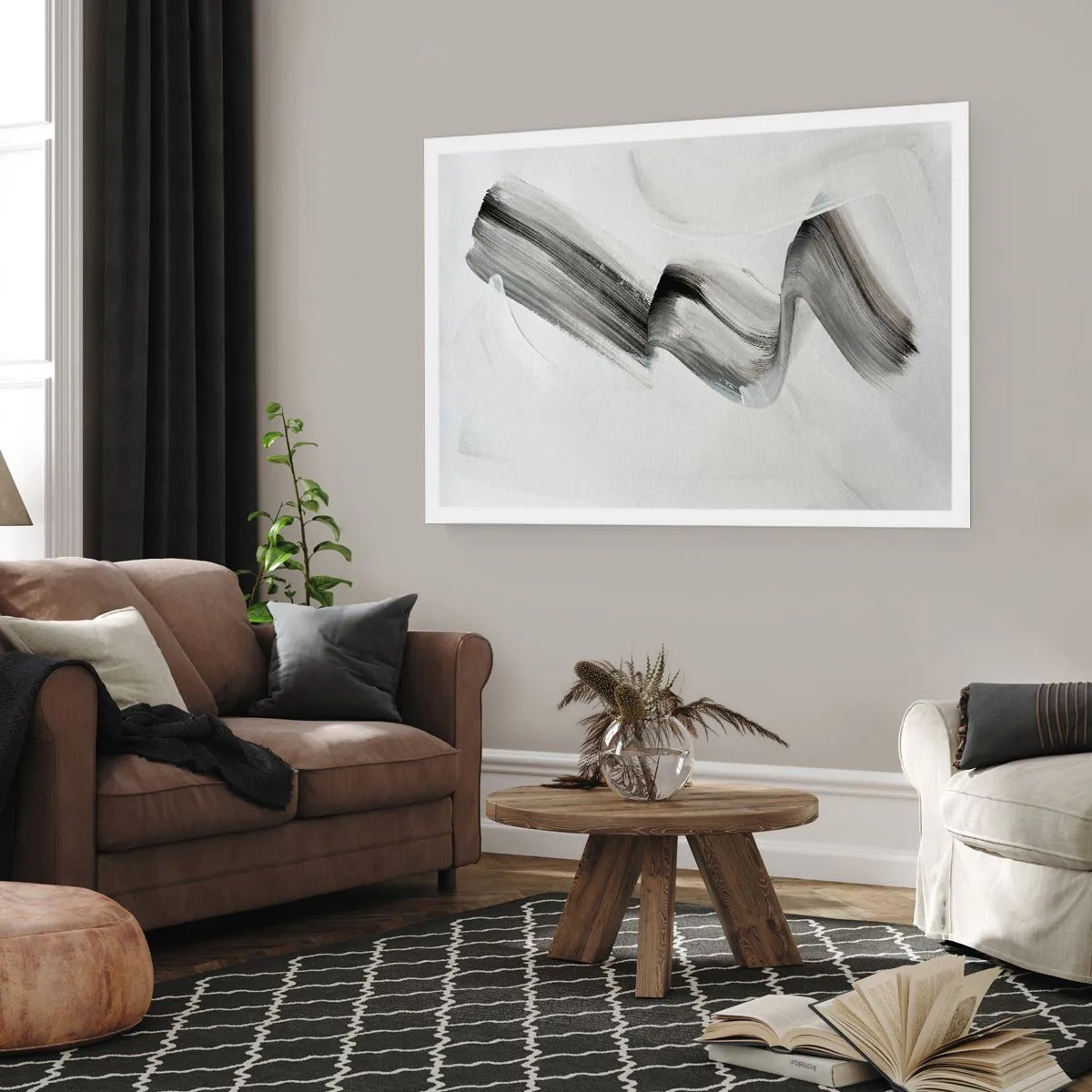 Poster - Lässig zum Spaß - 50x40 cm