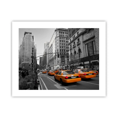 Poster - Sonnen der Großstadt - 50x40 cm