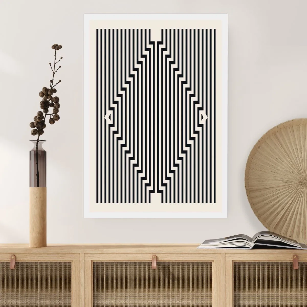 Poster - Geometrische Illusion - 61x91 cm