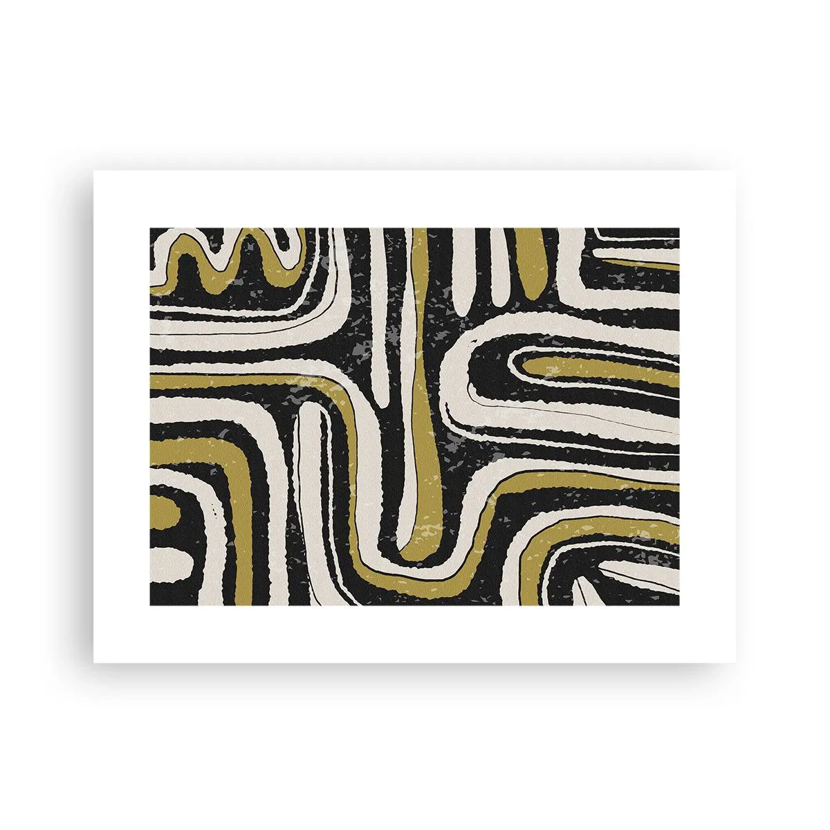 Poster - Komposition: Straßen und Gassen - 40x30 cm