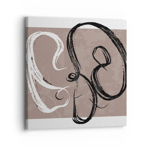 Bild auf Leinwand - Leinwandbild - Komposition – die Suche nach Fülle - 30x30 cm