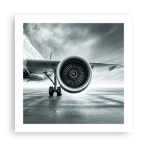 Poster - Die Macht ist da! - 50x50 cm