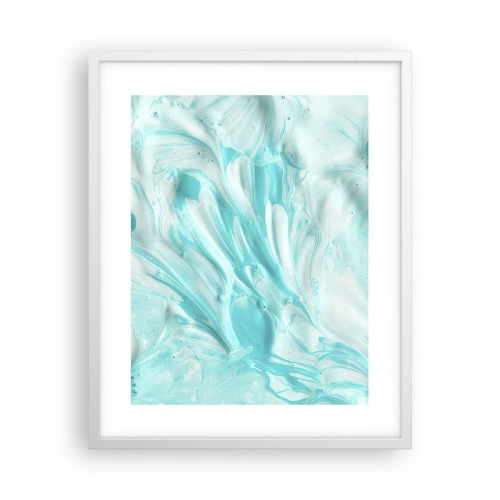 Poster in einem weißen Rahmen - Für immer zusammen - 40x50 cm