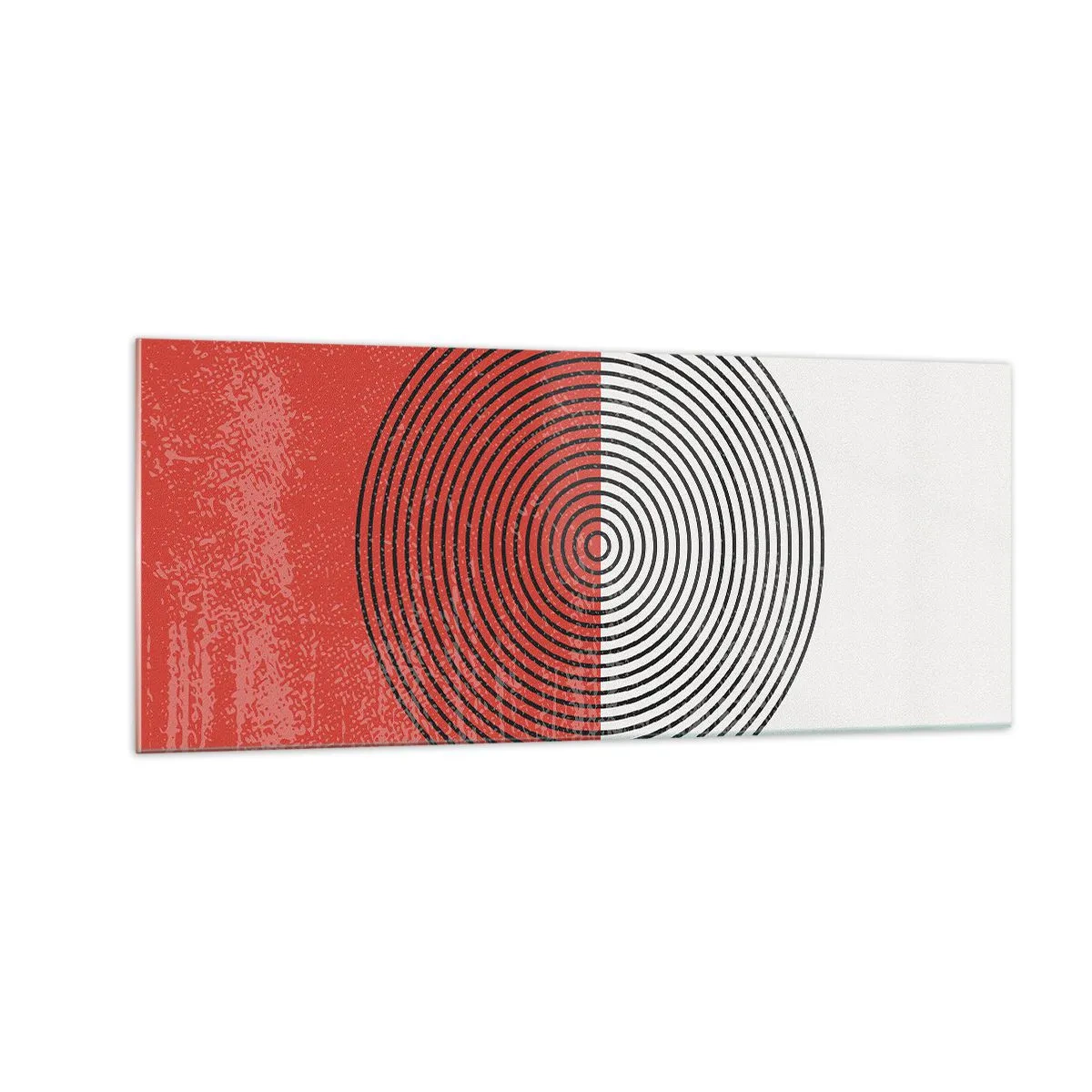 Glasbild - Bild auf glas - Auf den Punkt gebracht - 100x40 cm