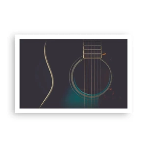 Poster - Einen Moment bevor es ertönt - 91x61 cm