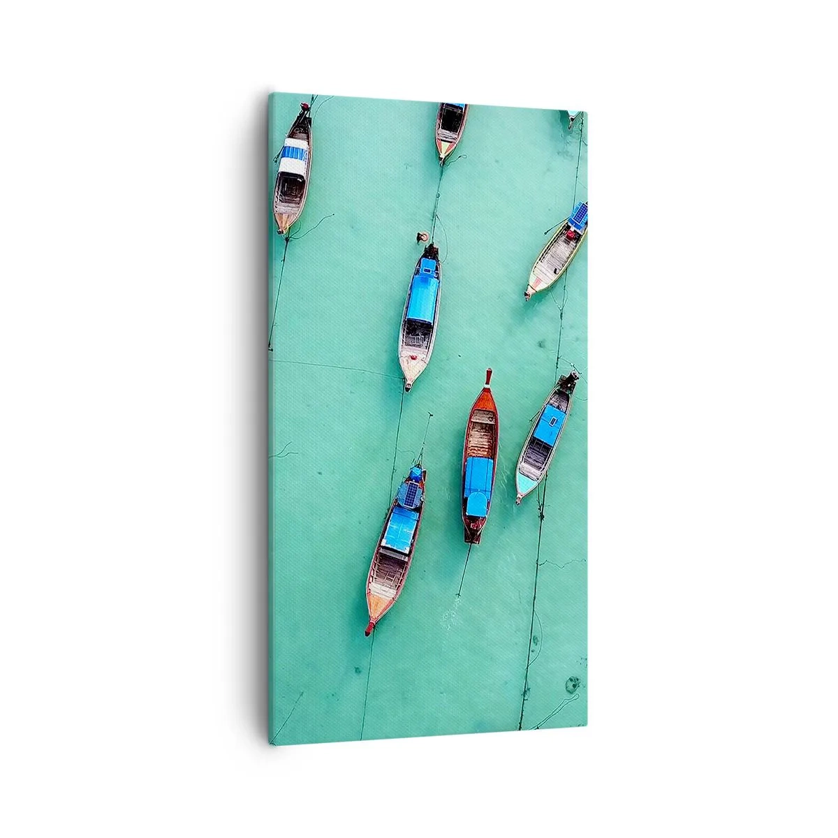 Bild auf Leinwand - Leinwandbild - In freudiger Erwartung - 55x100 cm