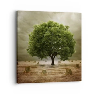 Bild auf Leinwand - Leinwandbild - Alle Hoffnung - 30x30 cm