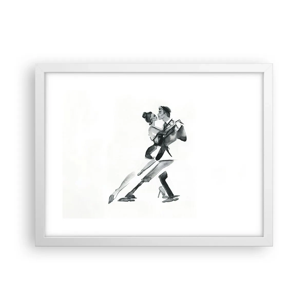 Poster in einem weißen Rahmen - In einem Schlag - 40x30 cm