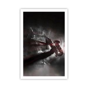 Poster - In den Dämpfen des Jazz - 61x91 cm