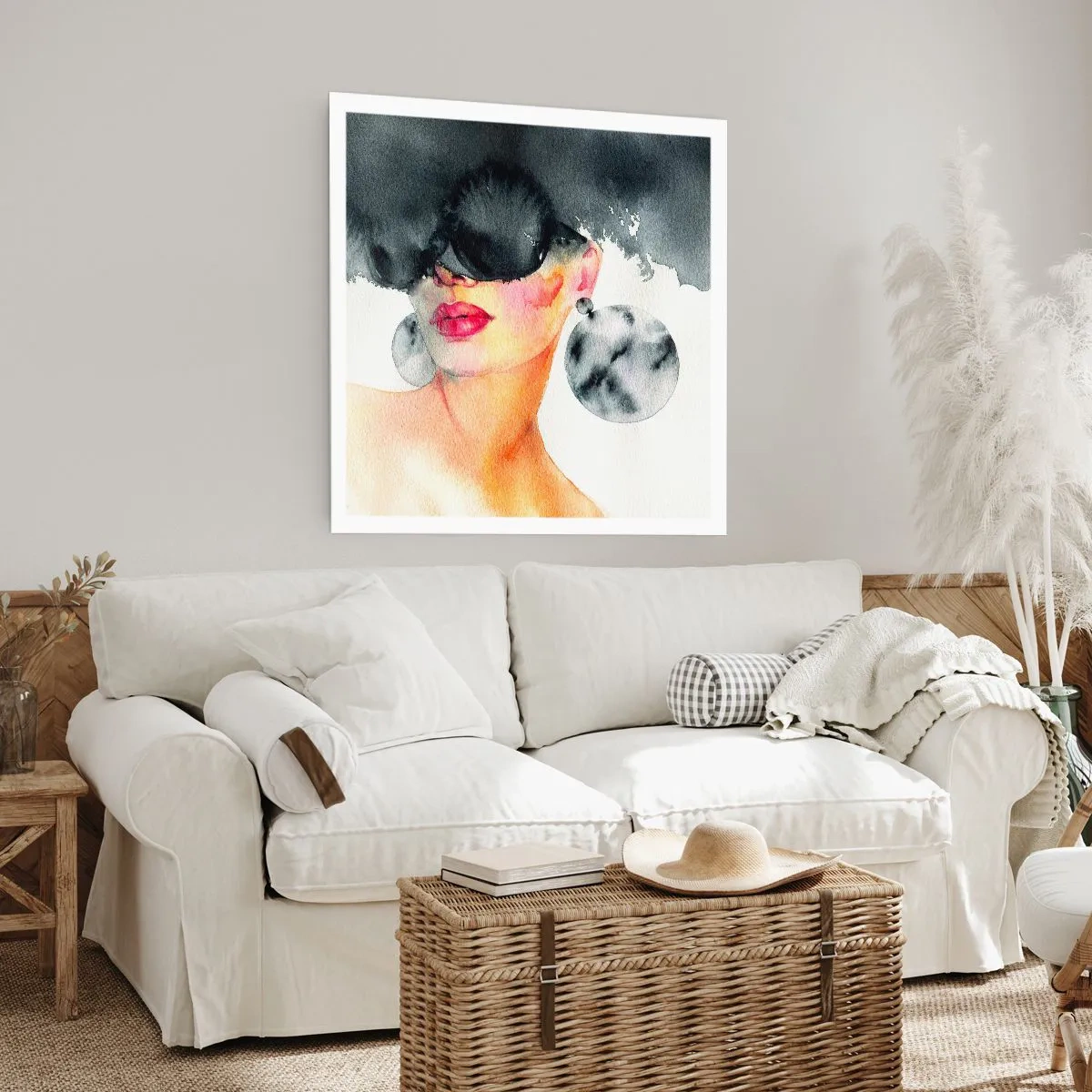 Poster - Das Geheimnis der Eleganz - 30x30 cm