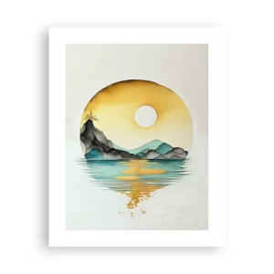 Poster - Im Kreis der Schönheit - 40x50 cm