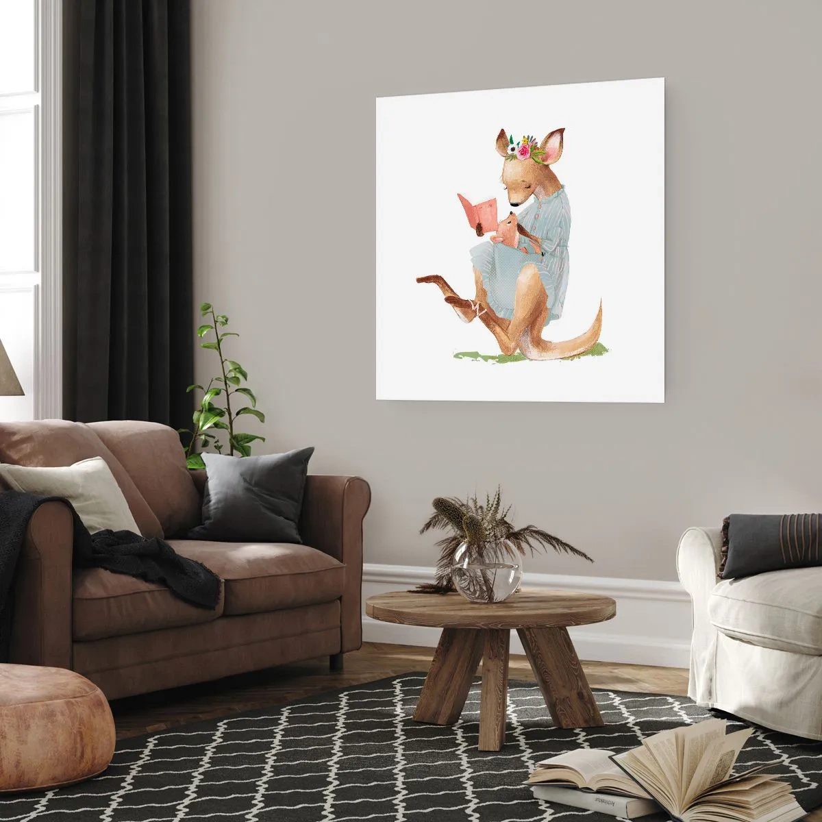 Poster - Lies mir vor Mama - 50x50 cm
