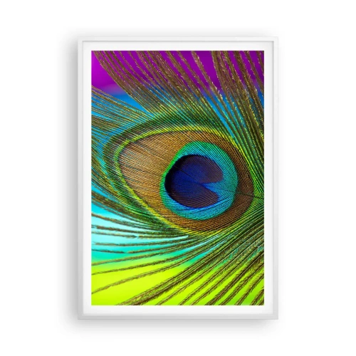 Poster in einem weißen Rahmen - Auge in Auge - 70x100 cm