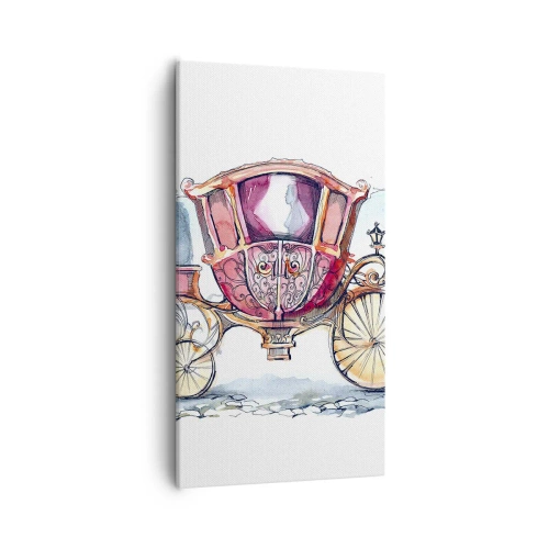 Bild auf Leinwand - Leinwandbild - Zur Hochzeit oder zum Abschlussball? - 55x100 cm