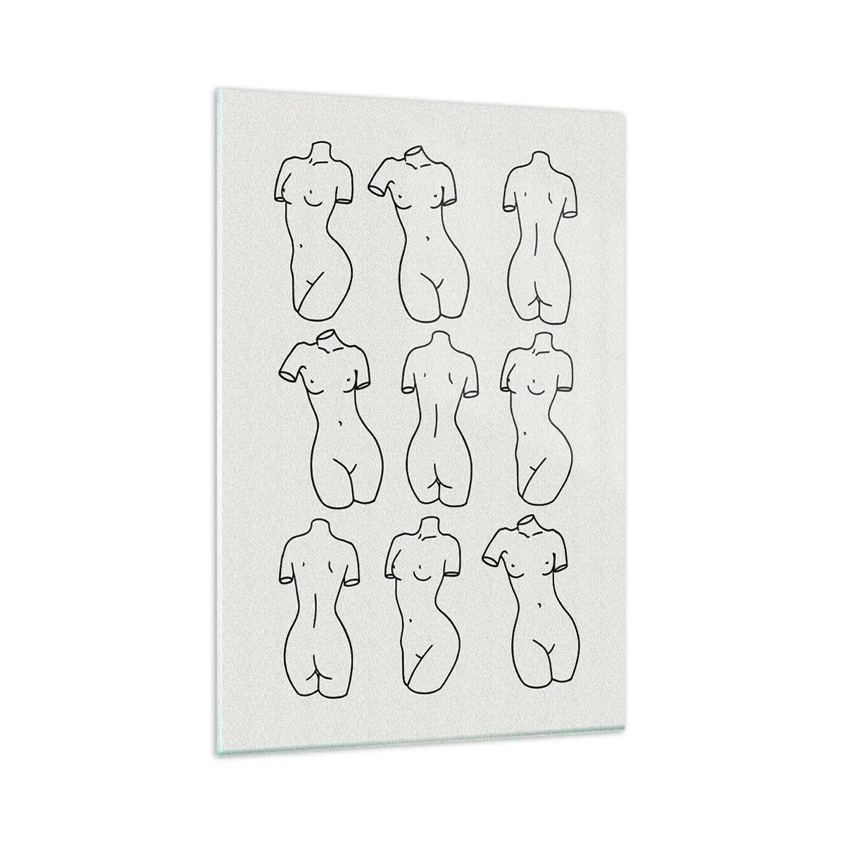 Glasbild - Bild auf glas - Nur Venus - 80x120 cm