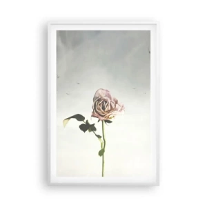 Poster in einem weißen Rahmen - Begrüßung des Frühlings - 61x91 cm