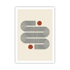 Poster - Vom Anfang bis zum Ende - 70x100 cm