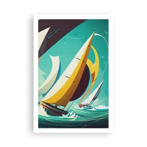 Poster - Viel Glück mit den Elementen - 61x91 cm