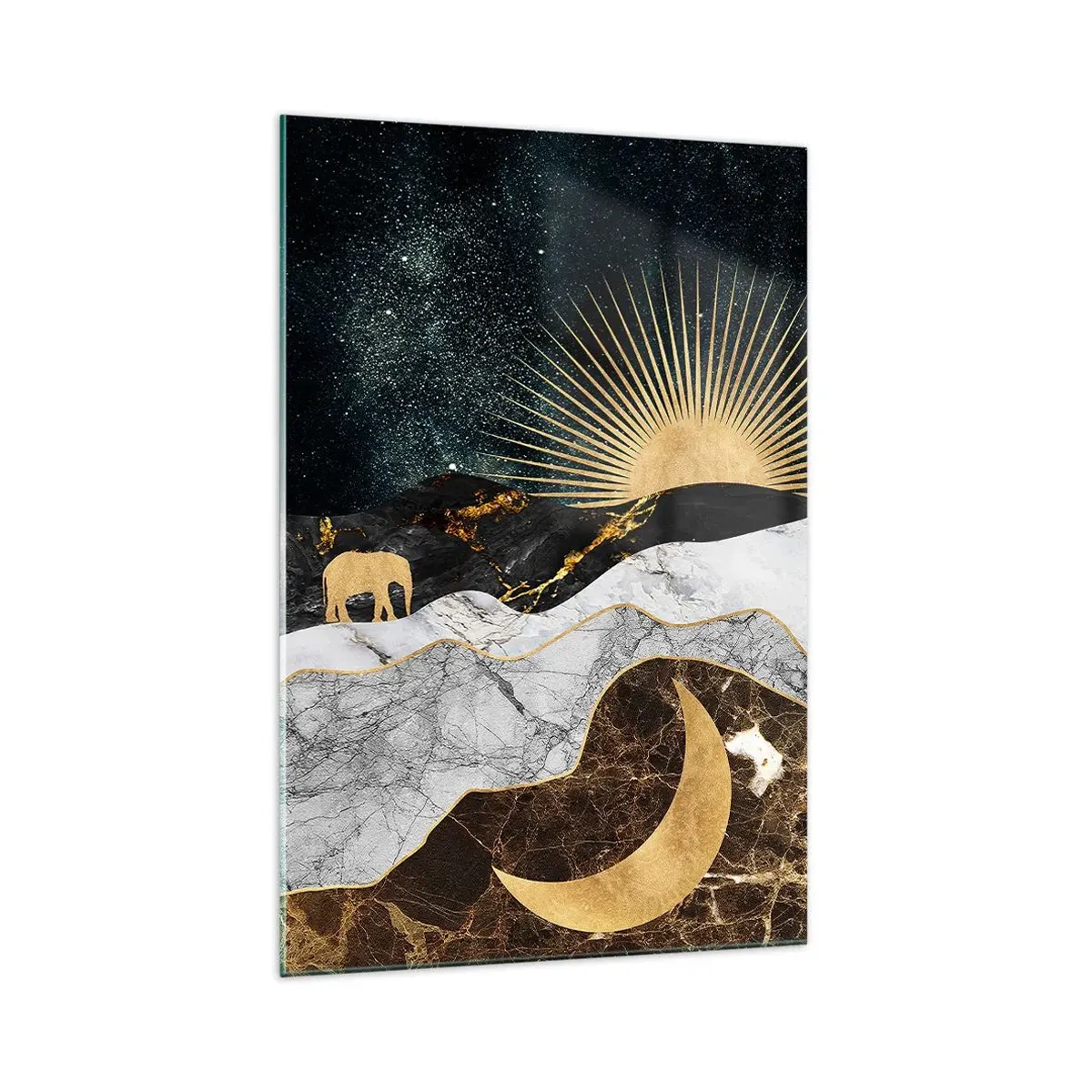 Glasbild - Bild auf glas - Ewige Gesetze - 70x100 cm