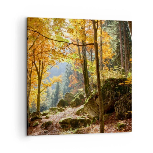 Bild auf Leinwand - Leinwandbild - Zeit zum Entspannen - 50x50 cm