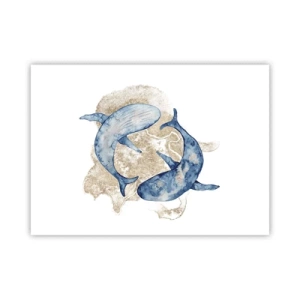 Poster - Freundschaft oder Liebe? - 70x50 cm
