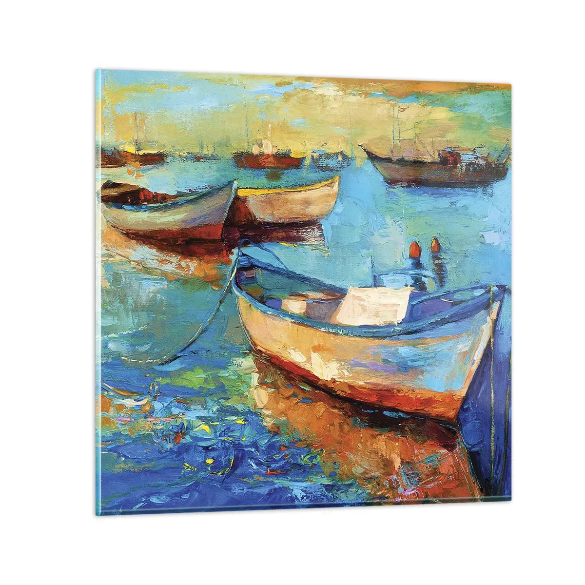 Glasbild - Bild auf glas - In der südlichen Bucht - 30x30 cm