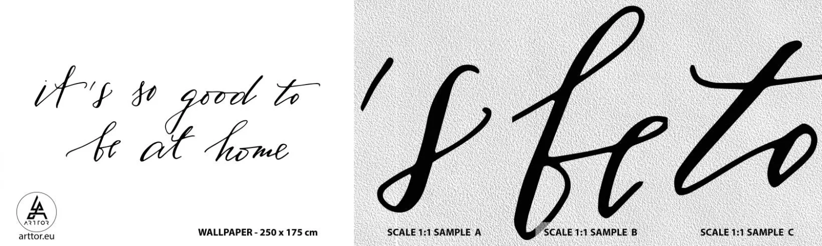 Fototapeten Muster Premium Sand - Die ganze Wahrheit - Typografie, Bejahung, Maxime - 100x30 cm