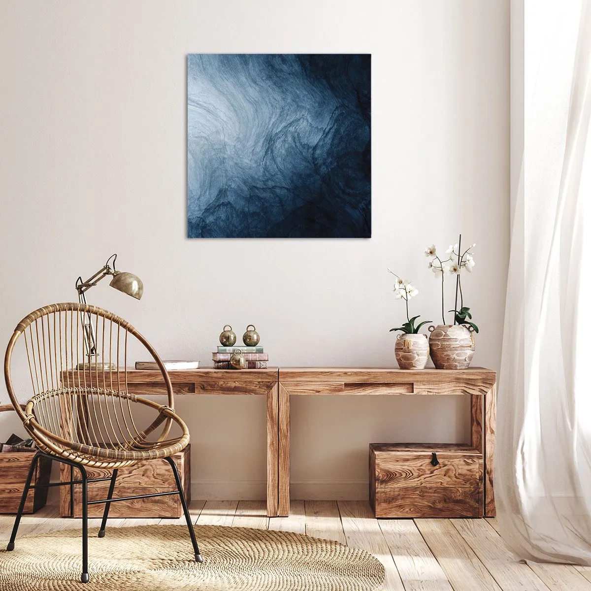Bild auf Leinwand - Leinwandbild - Greifen Sie tief - 30x30 cm
