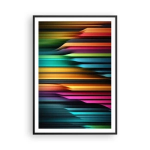 Poster in einem schwarzem Rahmen - Lichtorgan - 70x100 cm