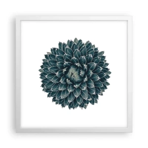 Poster in einem weißen Rahmen - Stern der Wüste - 40x40 cm