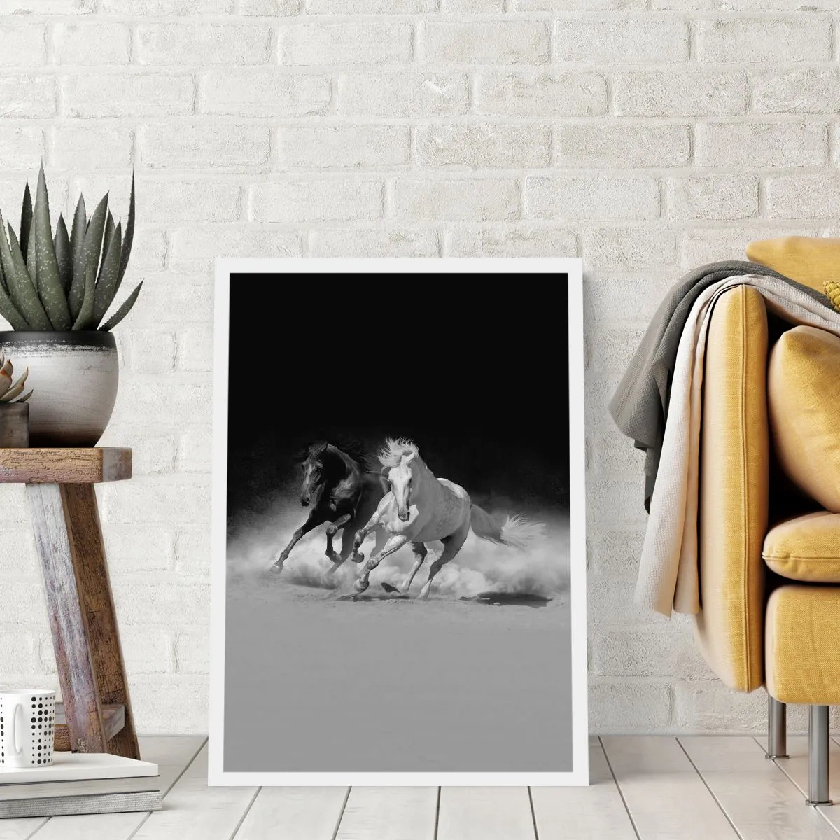Poster - Galopp der Freiheit - 30x40 cm
