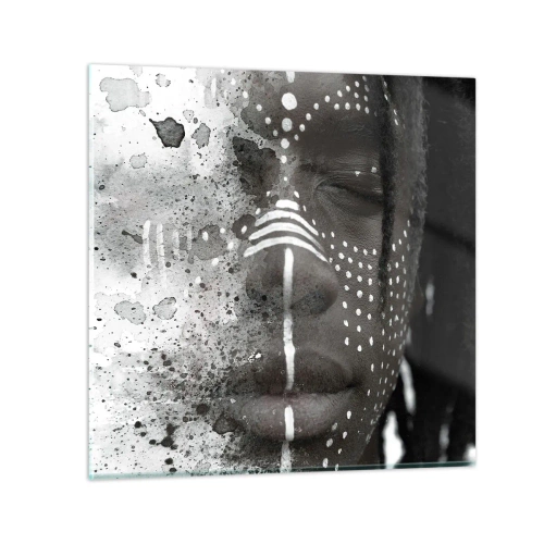 Glasbild - Bild auf glas - Entdecke den Urgeist - 40x40 cm