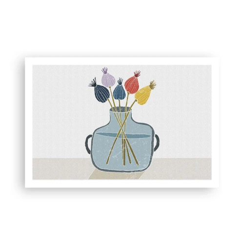 Poster - Es ist mucksmäuschenstill - 91x61 cm