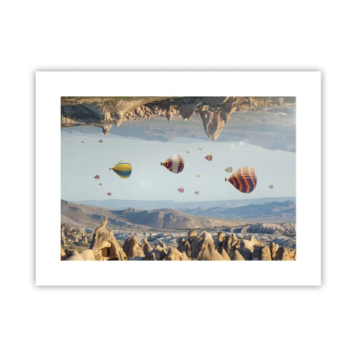 Poster - Hier ist alles möglich - 40x30 cm