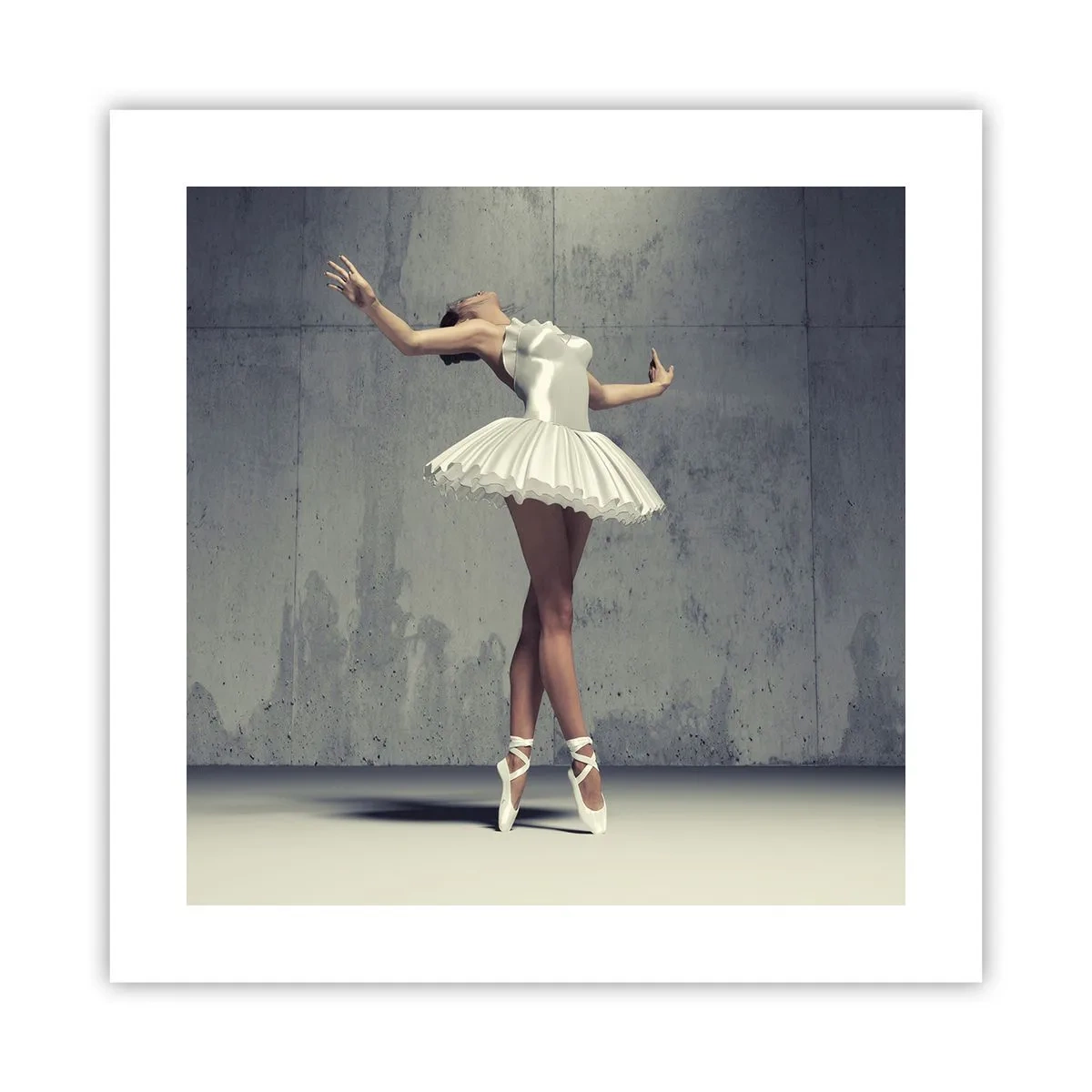 Poster - Leicht wie ein Vogel - 40x40 cm