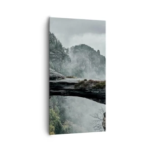 Bild auf Leinwand - Leinwandbild - Abenteuer beginnt gleich - 65x120 cm