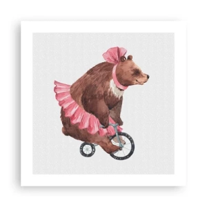 Poster - Was für ein Affentheater! - 50x50 cm