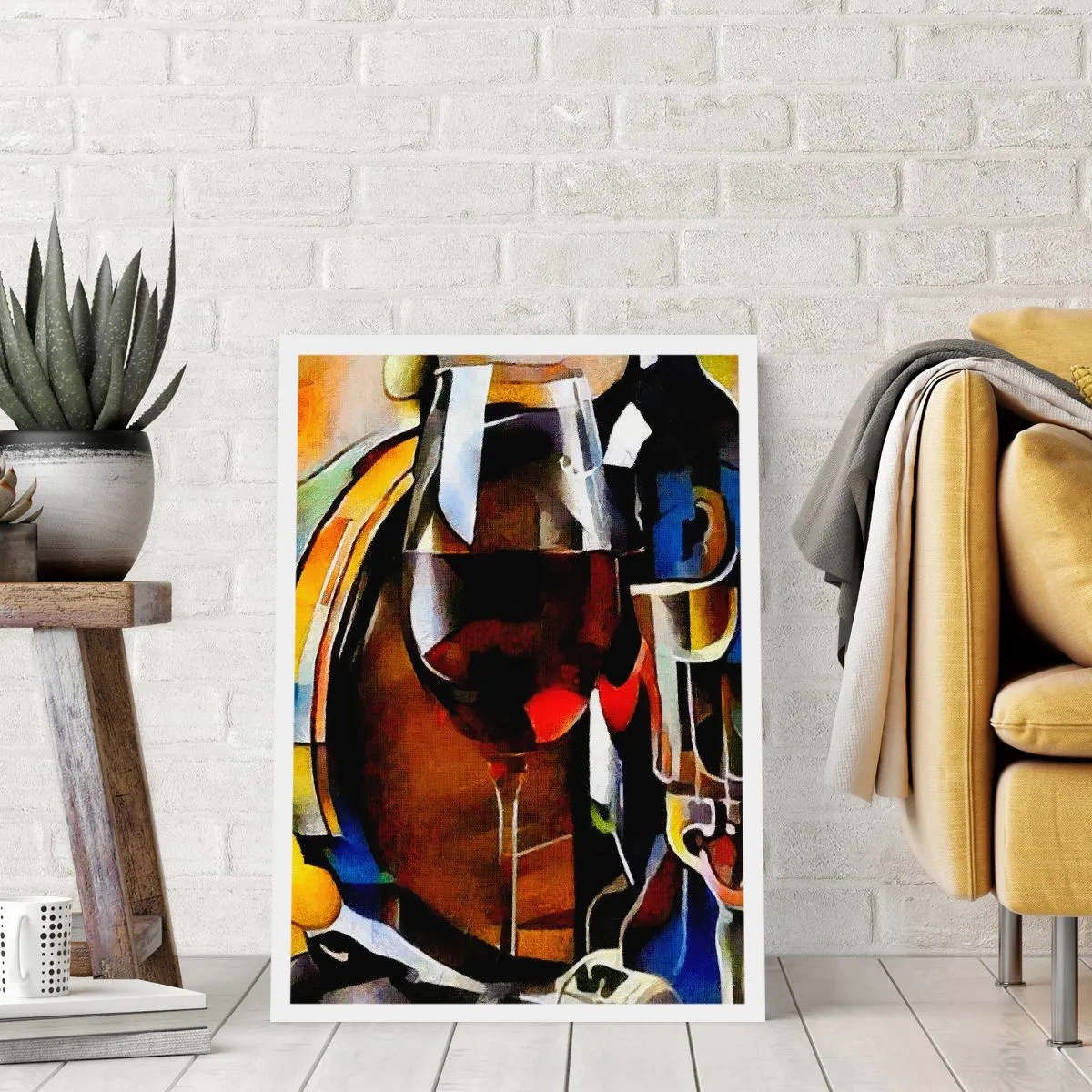 Poster - Und die Welt nimmt Farben an - 40x50 cm